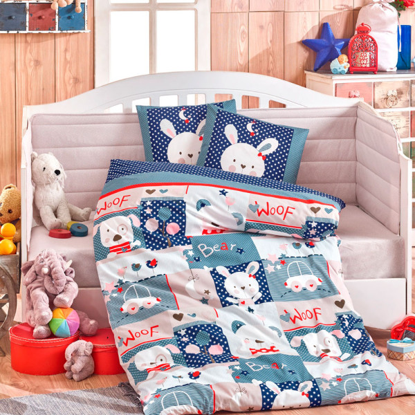 Детский комплект постельного белья поплин «Snoopy» Hobby