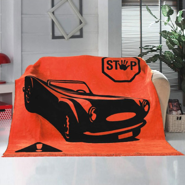 Плед «Retro car» 150*200 | Lotus